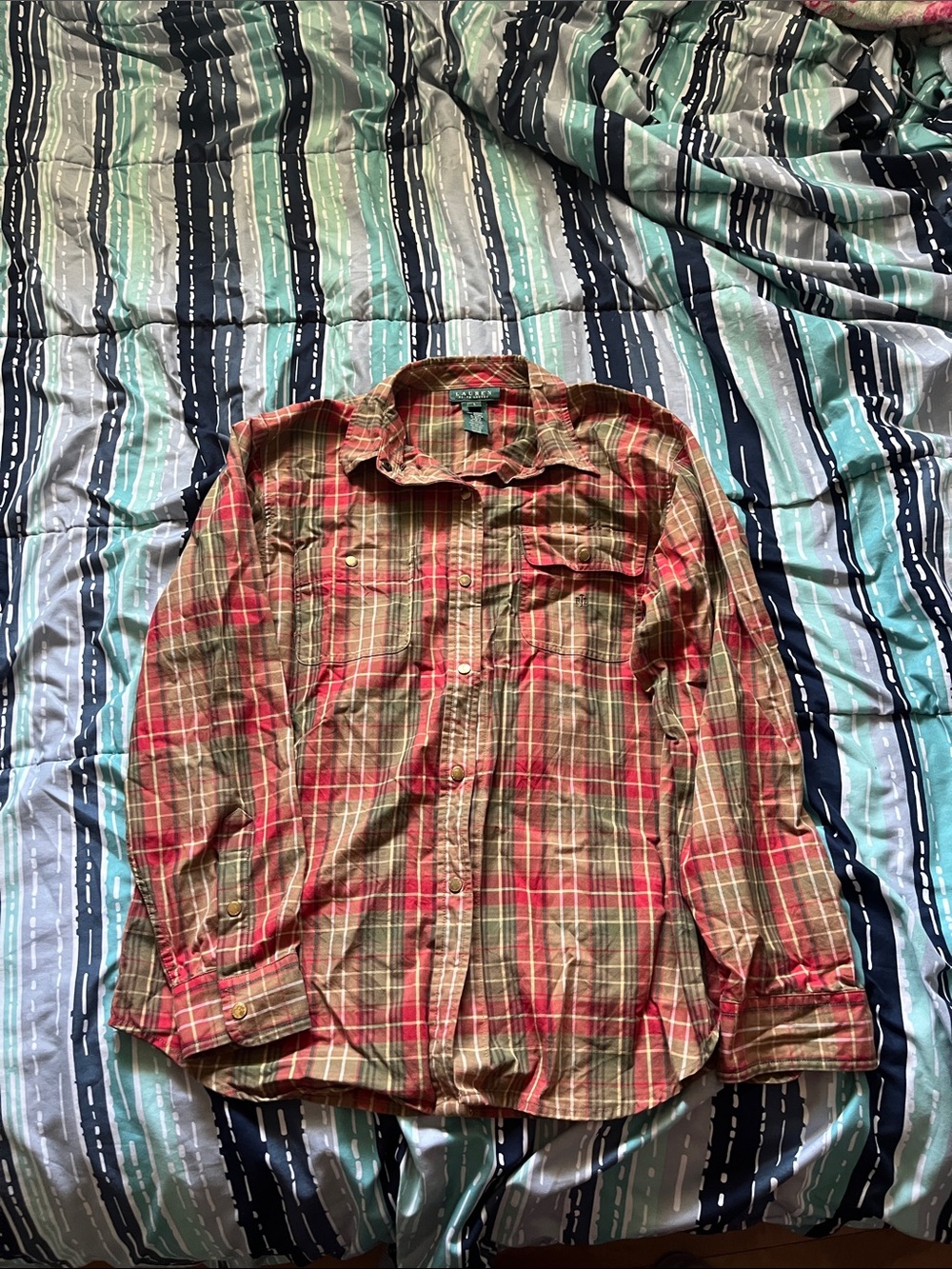 Lauren Ralph Lauren long sleeve button up